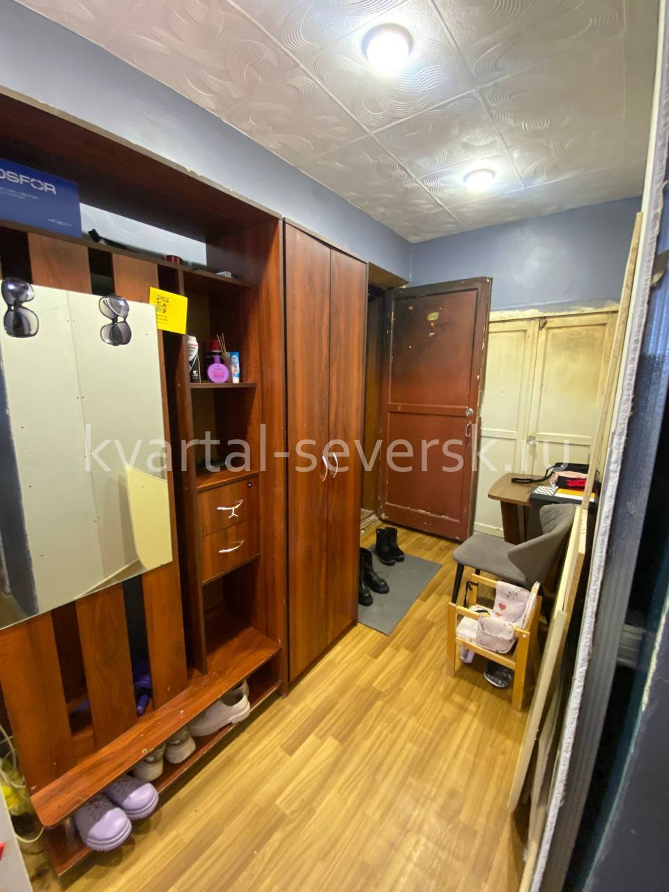 3 к. квартира в г. Северске на ул. Первомайская, 31А — 58.4 м², 3/3 эт