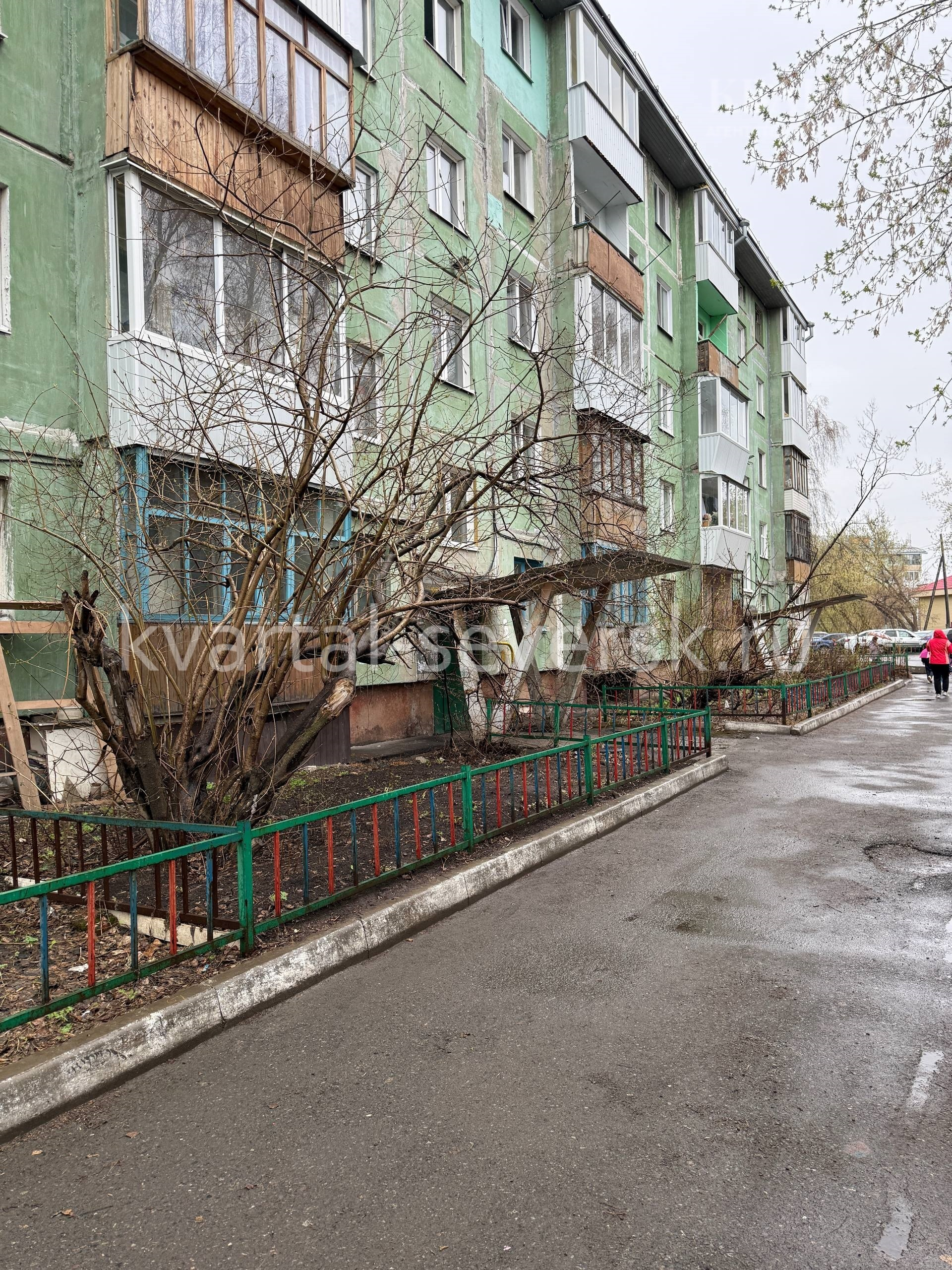 Продажа 2 к. квартиры в г. Томске на ул. Трамвайной, д. 3 — 45.2м², 5/5 эт.