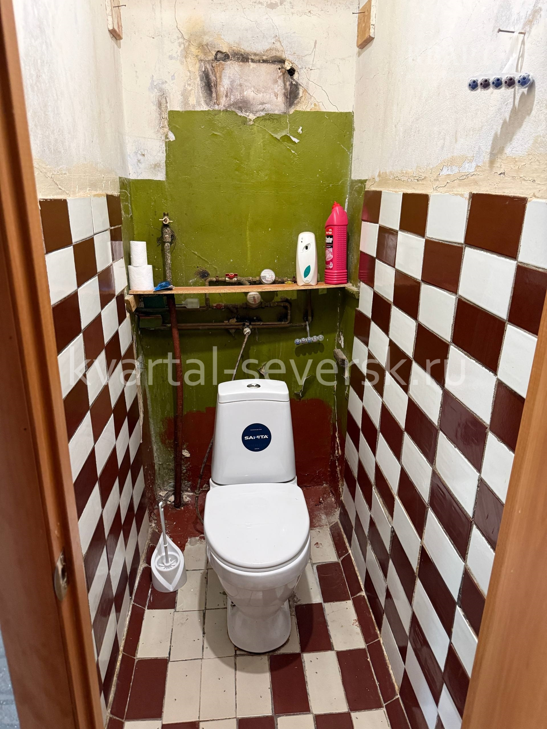 Продажа 3 к. квартиры в г. Северске на ул. Комсомольская, д. 22А — 79.5 м², 2/2 эт.