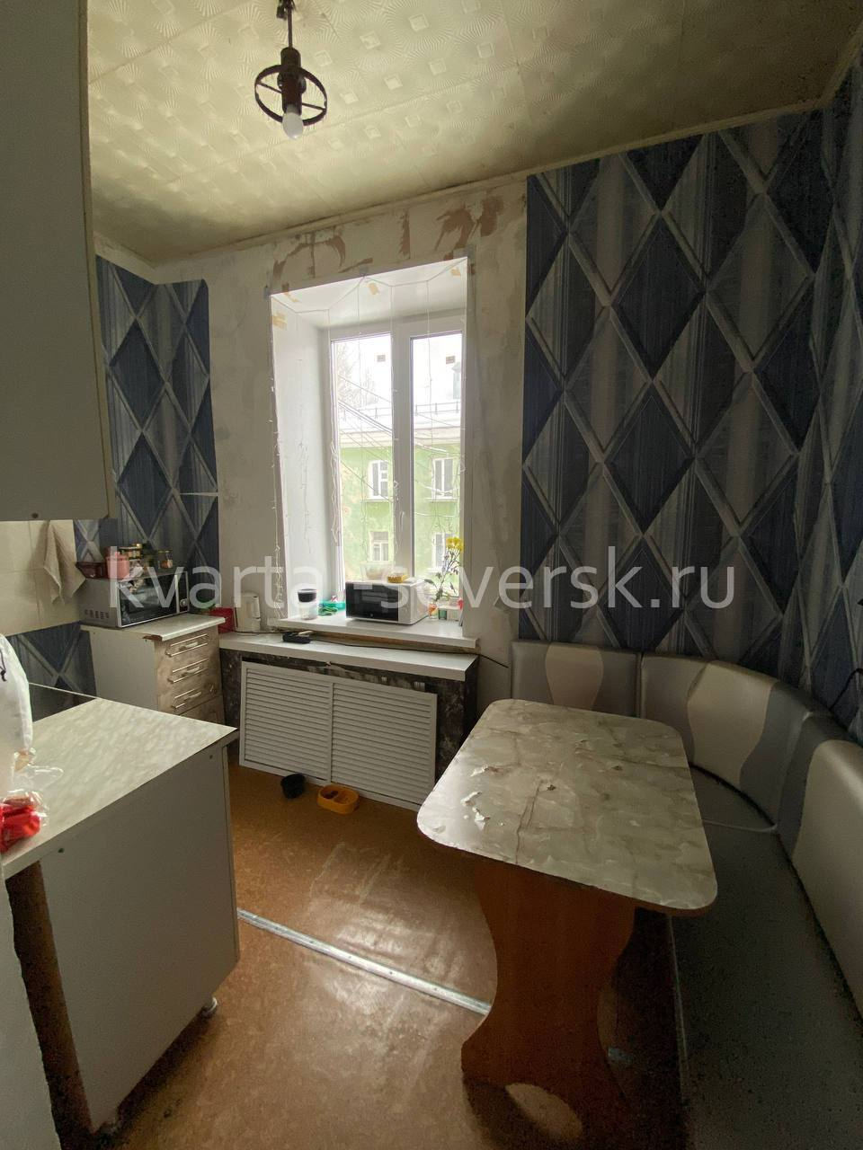 3 к. квартира в г. Северске на ул. Первомайская, 31А — 58.4 м², 3/3 эт