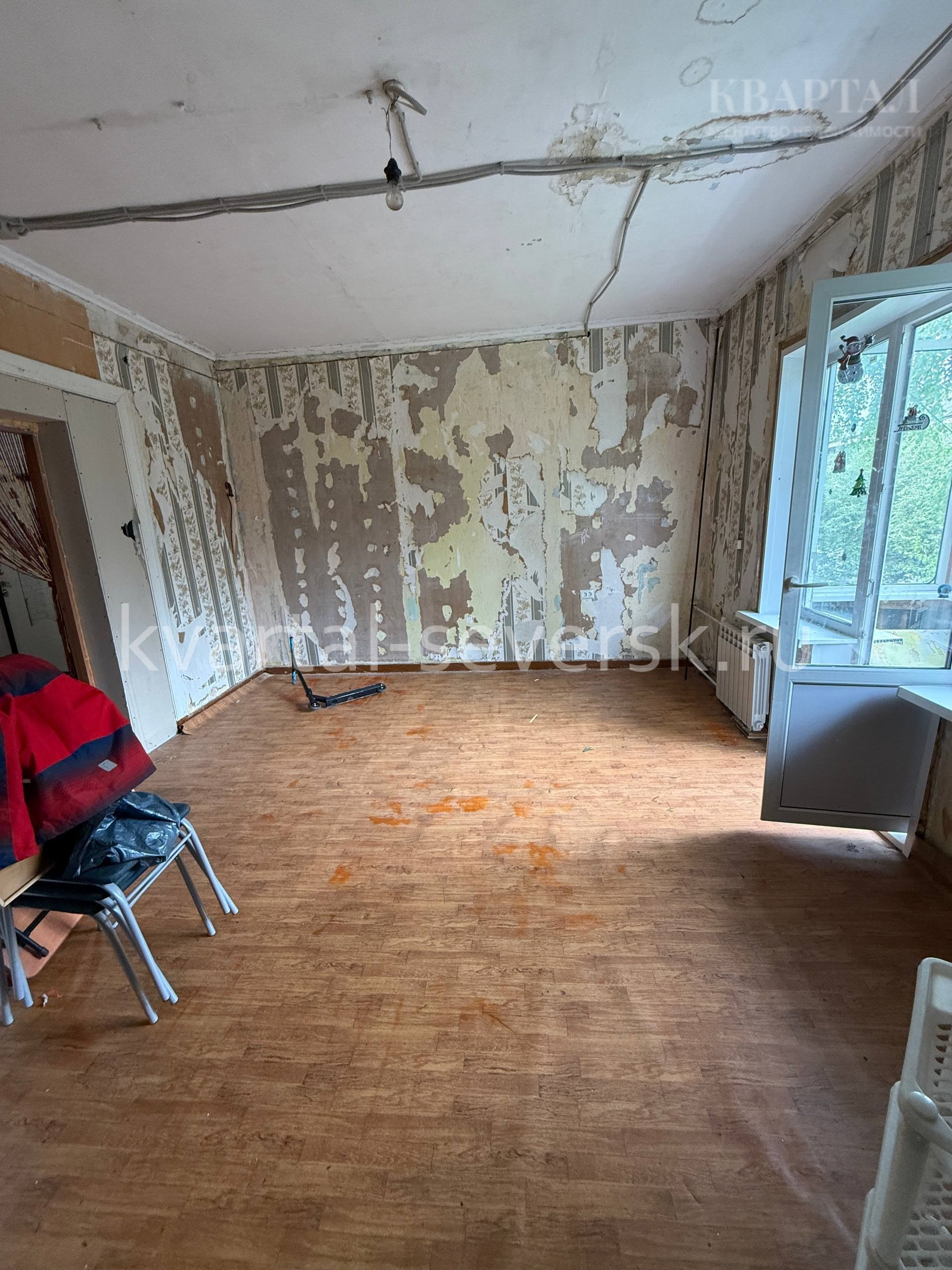 Продажа 3 к. квартиры в г. Северске на ул. Комсомольская, д. 22А — 79.5 м², 2/2 эт.
