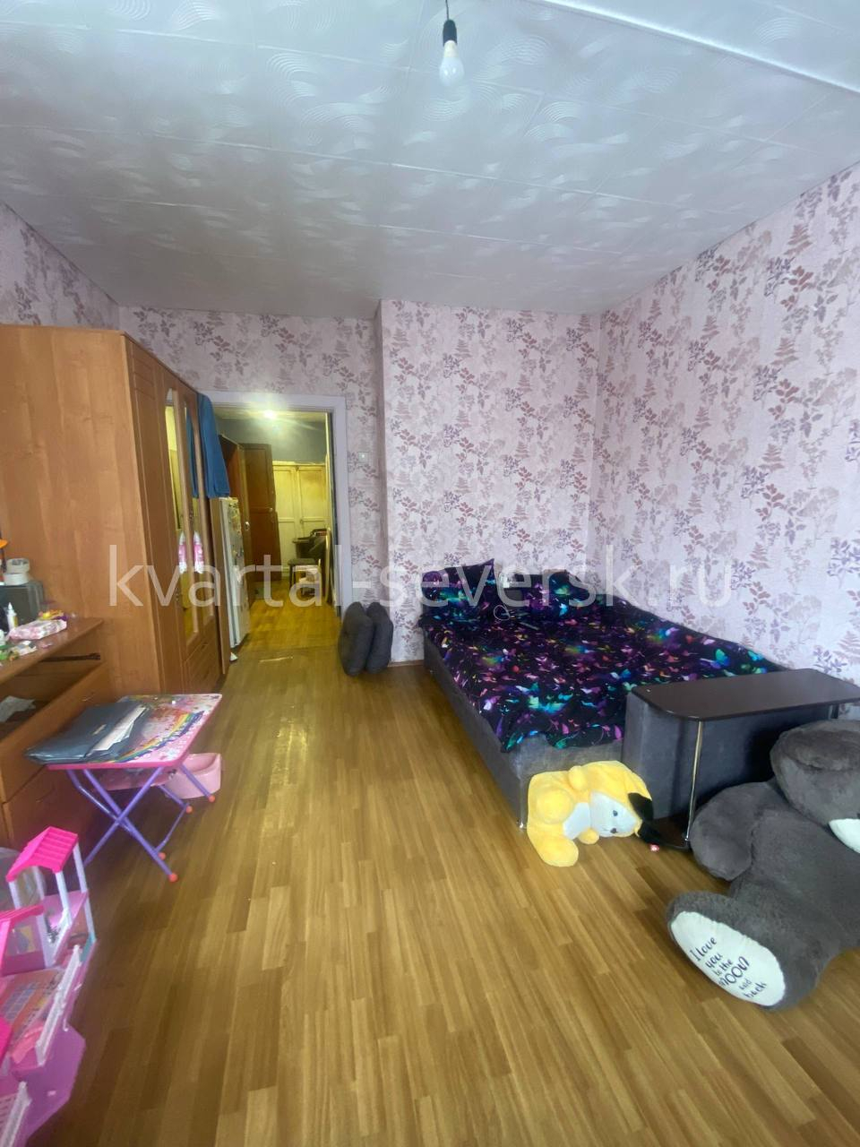 3 к. квартира в г. Северске на ул. Первомайская, 31А — 58.4 м², 3/3 эт