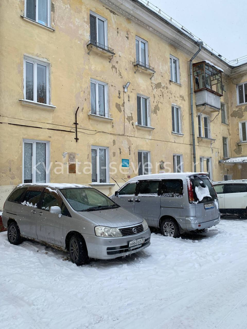 3 к. квартира в г. Северске на ул. Первомайская, 31А — 58.4 м², 3/3 эт